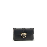 PINKO Black Calf Leather Bos Taurus Wallet
